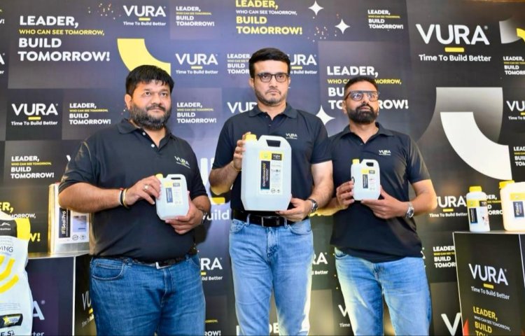 Vura – A Leading Construction Chemical Brand, Announces Sourav Ganguly as Brand Ambassador, Reinforcing Commitment to Innovation & Quality