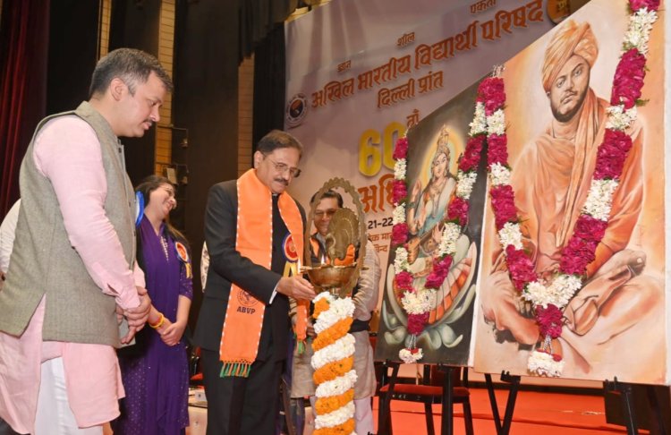 एबीवीपी दिल्ली का 60वां प्रांत अधिवेशन: छात्र शक्ति के नव जागरण का संकल्प