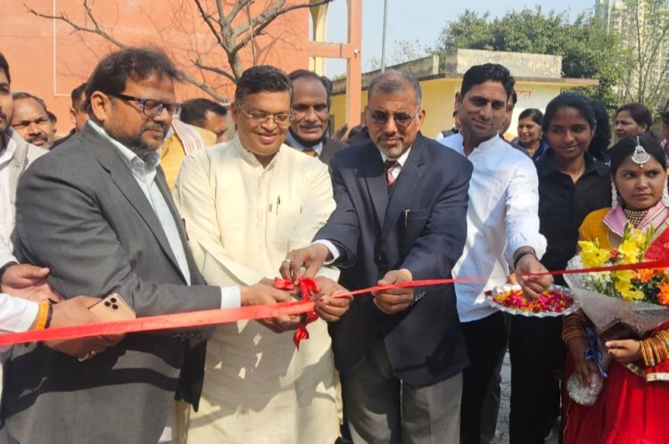 राजकीय स्नातक महाविद्यालय में हुआ ओपन जिम का उद्घाटन