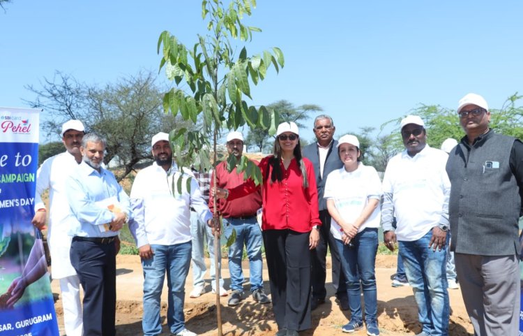 SBI Cards and Payment Services leads Tree Plantation Drive at Kasan Lake, Manesar rejuvenated under its CSR initiative on International Women’s Day