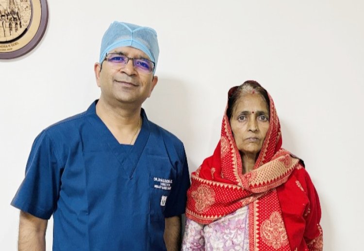 57 वर्षीय महिला की फोर्टिस नोएडा में वैजाइनल प्रोलैप्स की सफल रोबोट सर्जरी संपन्न