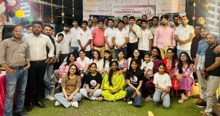 चैलेंजर्स ग्रुप ने उत्साह के साथ मनाई 8वीं वर्षगांठ