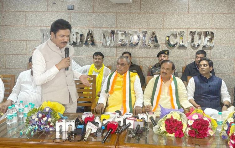 नोएडा मीडिया क्लब की नई कार्यकारिणी का भव्य स्वागत, पत्रकार आयोग की वकालत