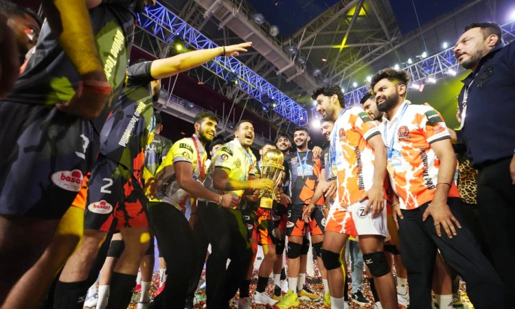 प्रो वॉलीबाल लीग : मुजफ्फरनगर लायंस ने 3-1 से जीता फाइनल, मथुरा योद्धास रही उपविजेता