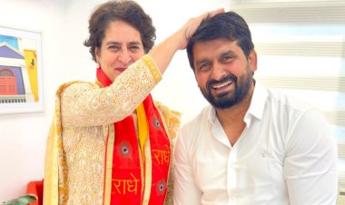 उत्तर प्रदेश की राजनीति पर ओमवीर यादव ने प्रियंका गांधी से की चर्चा