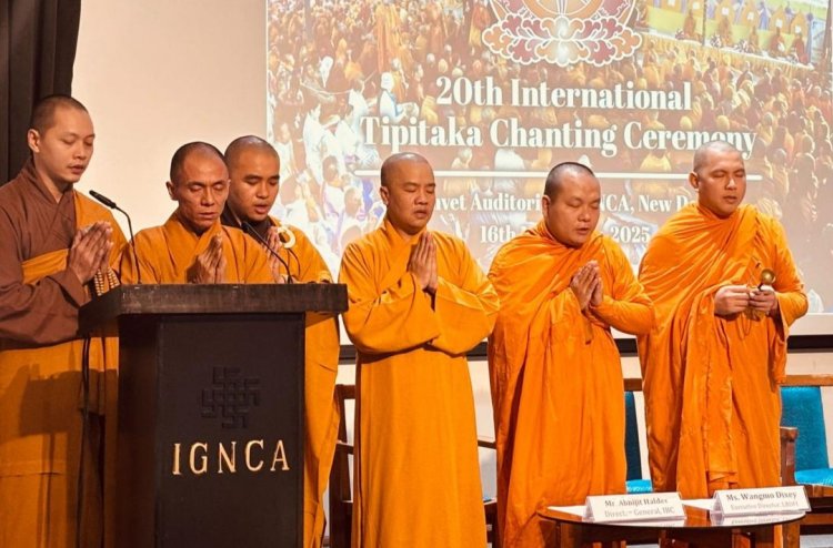 भारत के 17 बौद्ध संगठनों की ऐतिहासिक एकजुटता का अंतरराष्ट्रीय त्रिपिटक चेंटिंग समारोह दिसंबर में
