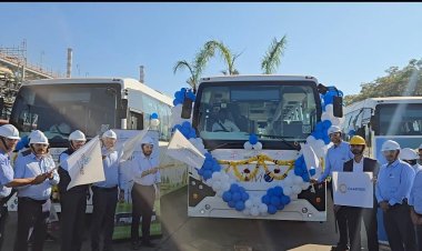 DCM Shriram Chemicals pioneers Green Mobility with Gujarat’s First EV Staff Bus, strengthening its Employee Value Proposition – Bond, Build & Become