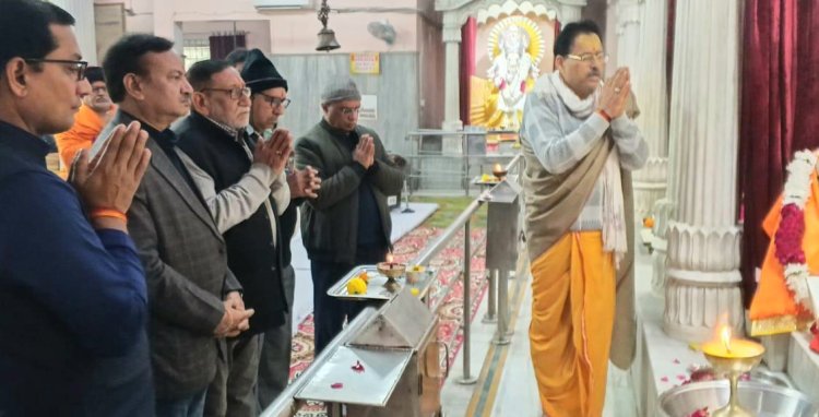 नव वर्ष के उपलक्ष में हुआ संपूर्ण रामायण पाठ का आयोजन