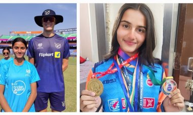 13 वर्षीय ऑफ-स्पिन गेंदबाज़ सिद्धि चौधरी दिल्ली की सबसे अधिक विकेट लेने वाली खिलाड़ी बनकर उभरीं