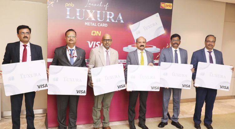 PNB Launches LUXURA Metal Credit Card on VISA Infinite Platform