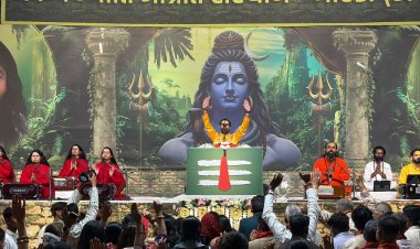 दिव्य ज्योति जाग्रति संस्थान की शिव कथा में शिव-पार्वती विवाहोत्सव की रही धूम