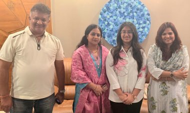 सीबीएसई टॉपर्स से मिलीं शालिनी सिंह, मेधावी छात्रों का बढ़ाया उत्साह