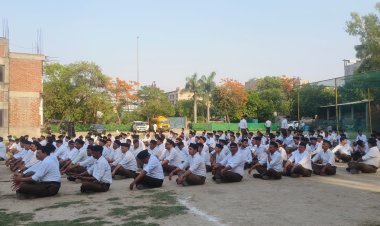 हरनंदी महानगर में शारीरिक प्रधान कार्यक्रम प्रतियोगिता का आयोजन