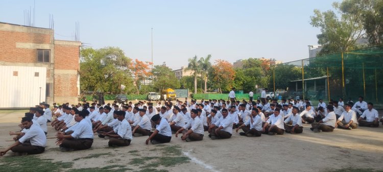 हरनंदी महानगर में शारीरिक प्रधान कार्यक्रम प्रतियोगिता का आयोजन