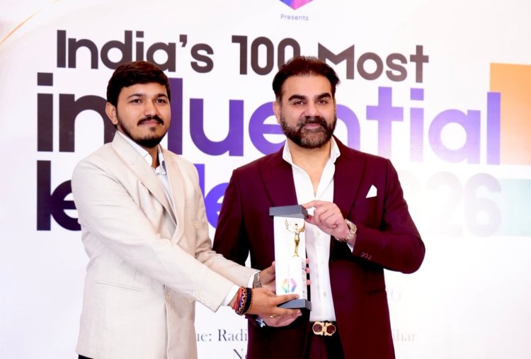 अभिनेता अरबाज़ ख़ान ने चैलेंजर्स ग्रुप के संस्थापक प्रिंस शर्मा को किया सम्मानित