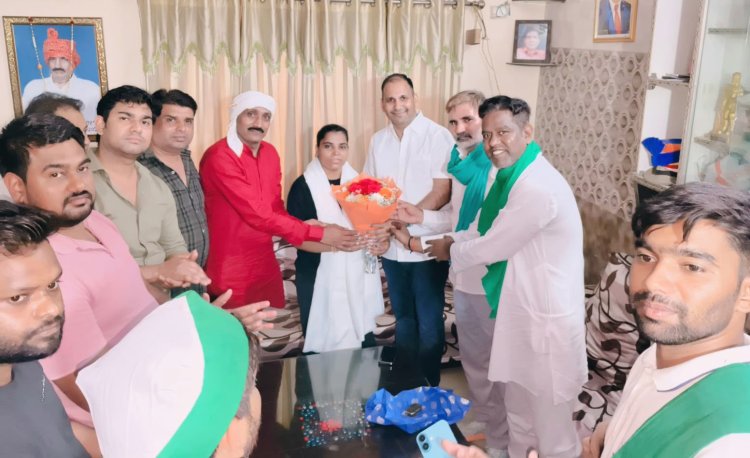 अंतरराष्ट्रीय वेटलिफ्टिंग प्रतियोगिता में स्वर्ण पदक जीतने पर दीपा जाटव को भाकियू लोकशक्ति संगठन ने दी शुभकामनाएं
