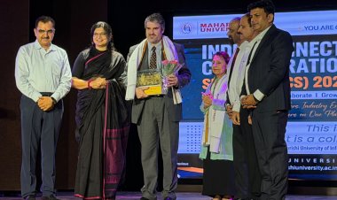 महर्षि यूनिवर्सिटी में हुआ 'इंडिया कनेक्ट एंड कोलेबोरेशन समिट-2026' आयोजित